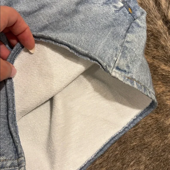 Miramar rag & bone cotton terry sweatpant Jean Shorts - Picture 5 of 9